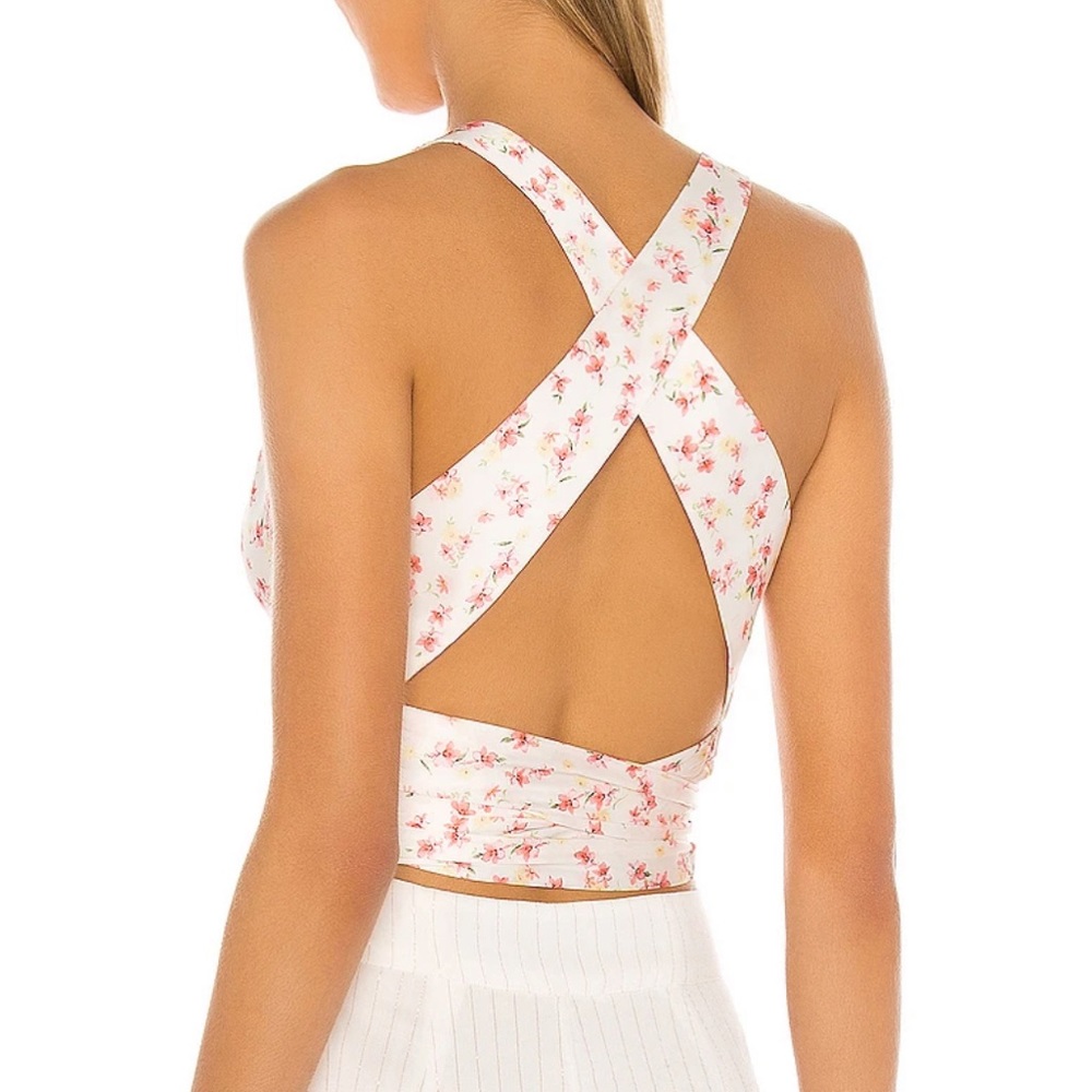 PINK FLORAL TOP • TULAROSA - Picture 2 of 5